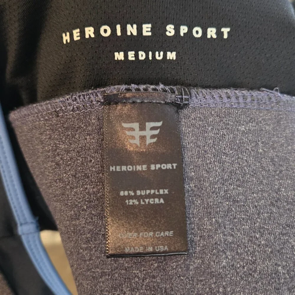 Heroine Sport - Medium Sports bra - EUC - Navy/Grey - Picture 3 of 3